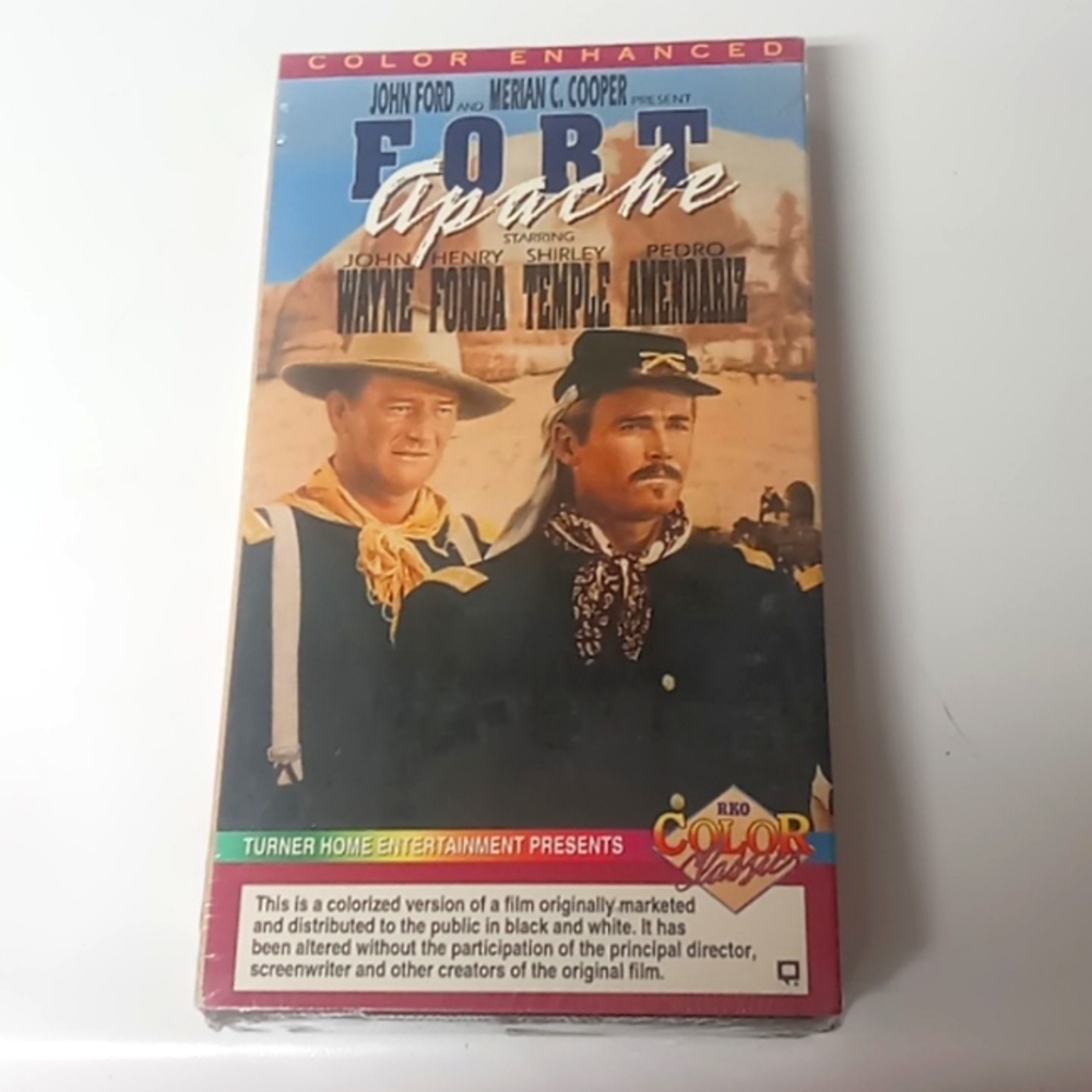 John Wayne film Western Vhs sealed movie